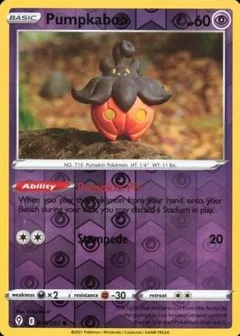 Pumpkaboo Reverse Holo 76