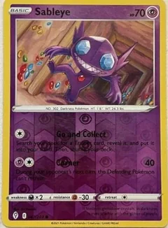 Sableye Reverse Holo 67