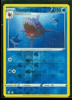 Sharpedo Reverse Holo 36