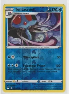Tentacruel Reverse Holo 27