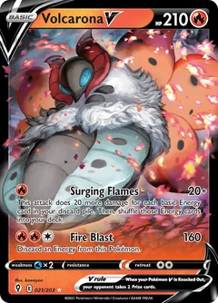 Volcarona V 21