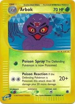 Arbok Reverse Holo 35