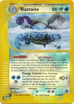 Blastoise Reverse Holo 37