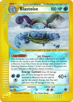 Blastoise Reverse Holo 4