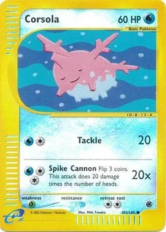 Corsola Reverse Holo 102