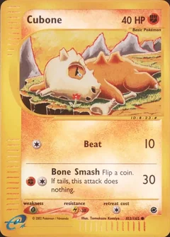Cubone Reverse Holo 103