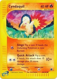 Cyndaquil Reverse Holo 104