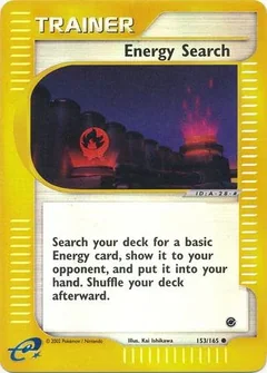 Energy Search Reverse Holo 153