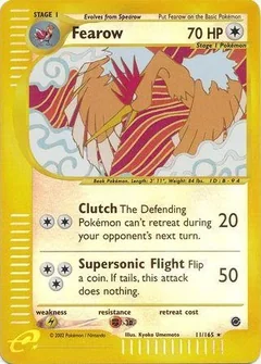 Fearow Reverse Holo 11