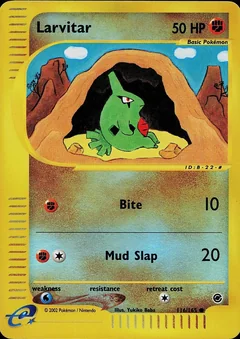 Larvitar Reverse Holo 116