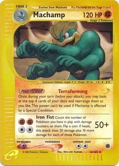 Machamp Reverse Holo 16