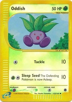 Oddish Reverse Holo 122