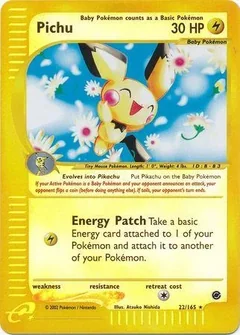 Pichu Reverse Holo 22