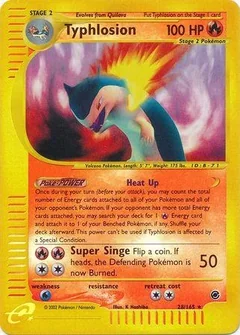 Typhlosion Reverse Holo 28