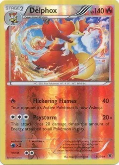 Delphox Reverse Holo 13