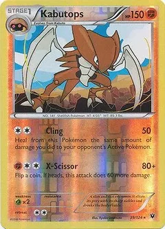 Kabutops Reverse Holo 39
