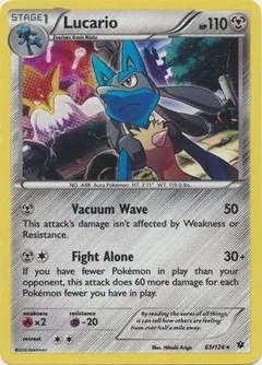 Lucario Cosmos Holo 63