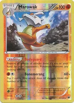 Marowak Reverse Holo 37