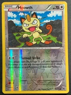 Meowth Reverse Holo 74