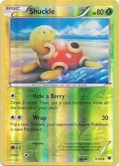 Shuckle Reverse Holo 1