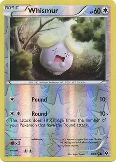 Whismur Reverse Holo 80
