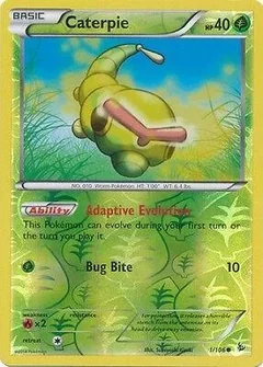 Caterpie Reverse Holo 1