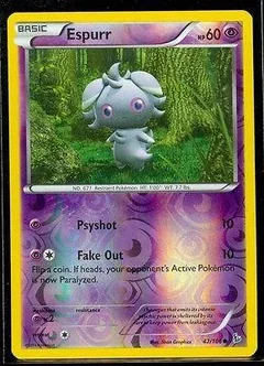 Espurr Reverse Holo 42