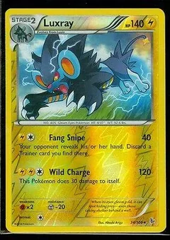 Luxray Reverse Holo 34