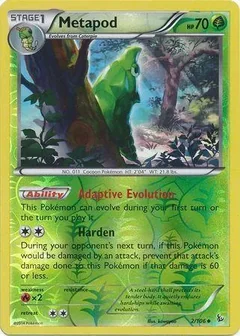 Metapod Reverse Holo 2