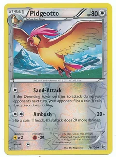 Pidgeotto Reverse Holo 76