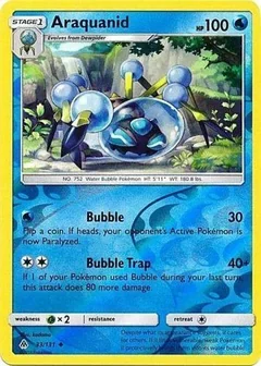 Araquanid Reverse Holo 33