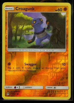 Croagunk Reverse Holo 63