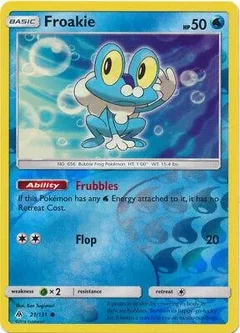 Froakie Reverse Holo 21