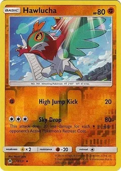 Hawlucha Reverse Holo 70