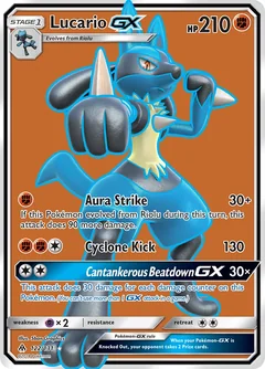 Lucario Gx 122