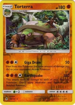 Torterra Reverse Holo 58
