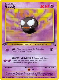 Gastly 1St Edition 33