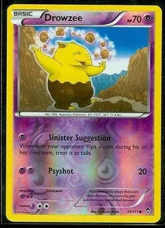 Drowzee Reverse Holo 35