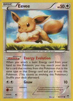 Eevee Reverse Holo 80