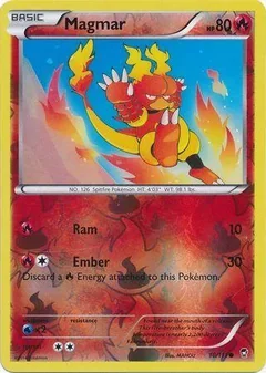 Magmar Reverse Holo 10