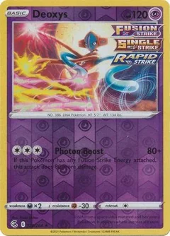 Deoxys Reverse Holo 120