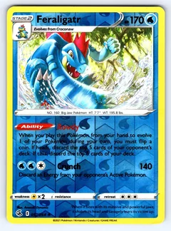 Feraligatr Reverse Holo 57
