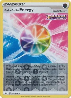 Fusion Strike Energy Reverse Holo 244