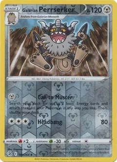 Galarian Perrserker Reverse Holo 181