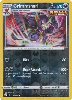 Grimmsnarl Reverse Holo 178