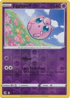 Jigglypuff Reverse Holo 110