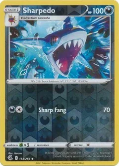 Sharpedo Reverse Holo 163