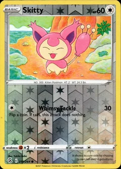 Skitty Reverse Holo 210