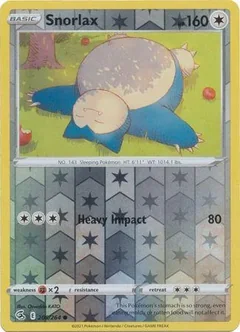 Snorlax Reverse Holo 206