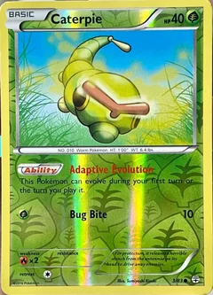 Caterpie Reverse Holo 3